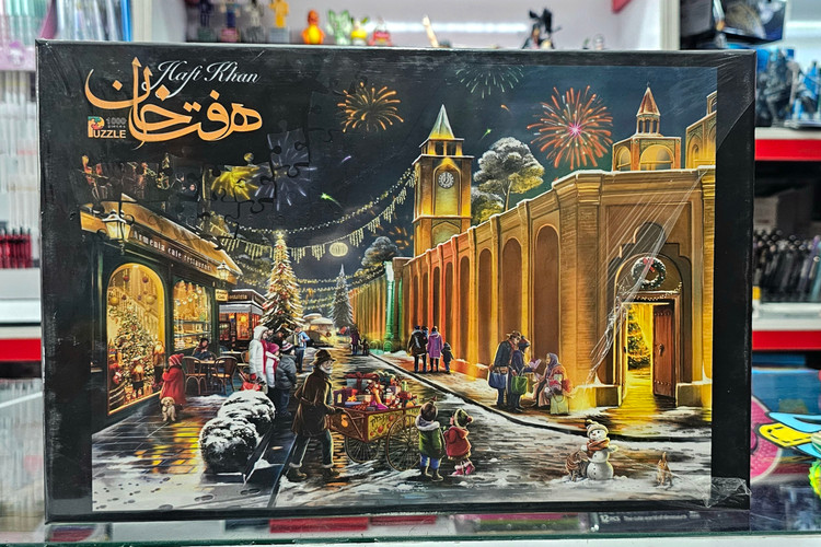 پازل ۱۰۰۰ تکه شب کریسمس
