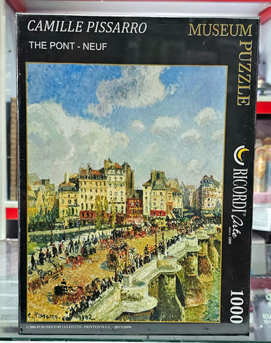 پازل ۱۰۰۰ تکه پل نوف اثر کامی پیسارو the pont_neuf