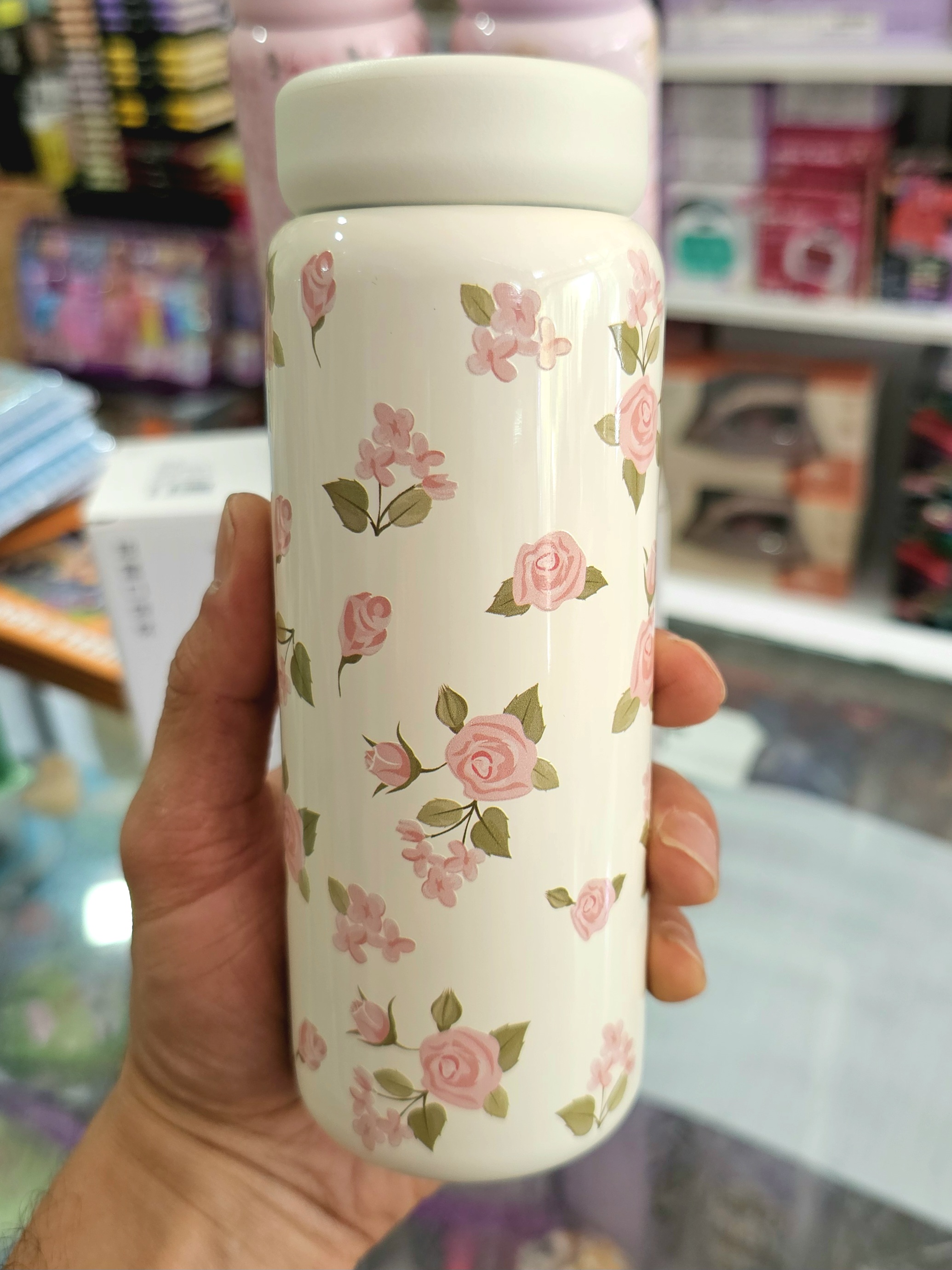 تراول ماگ ۳۲۰ میل Hscup گلدار
