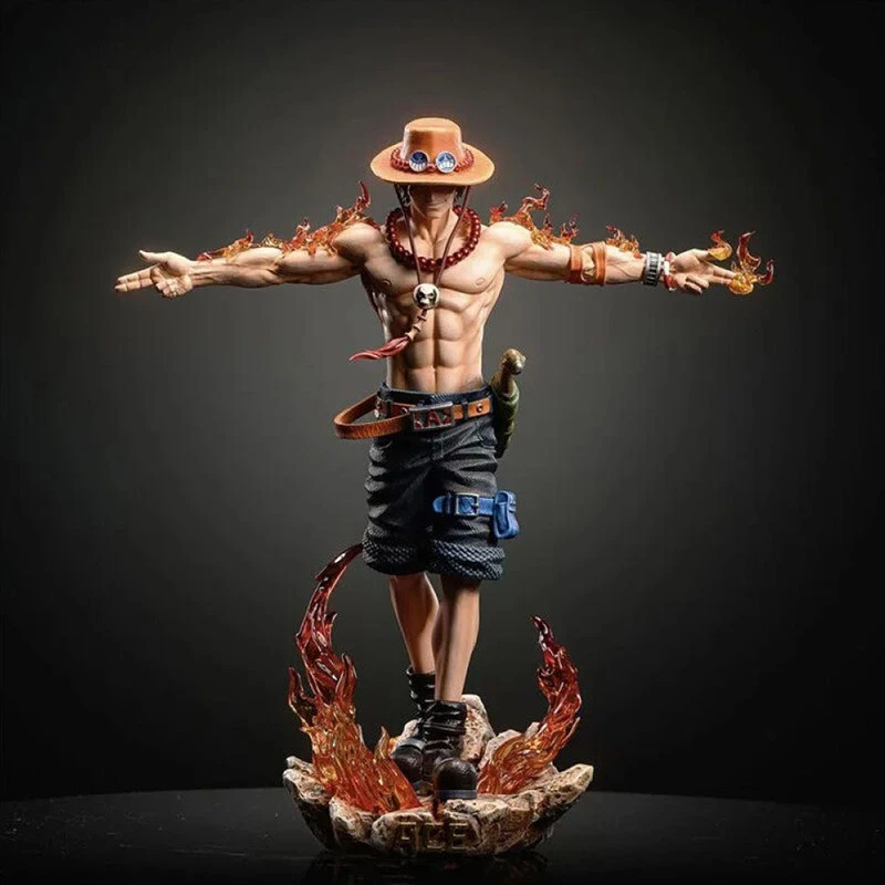 اکشن فیگور طرح One Piece  D.Ace انیمه وان پیس مدل آیس چراغدار ۲۷ سانتی