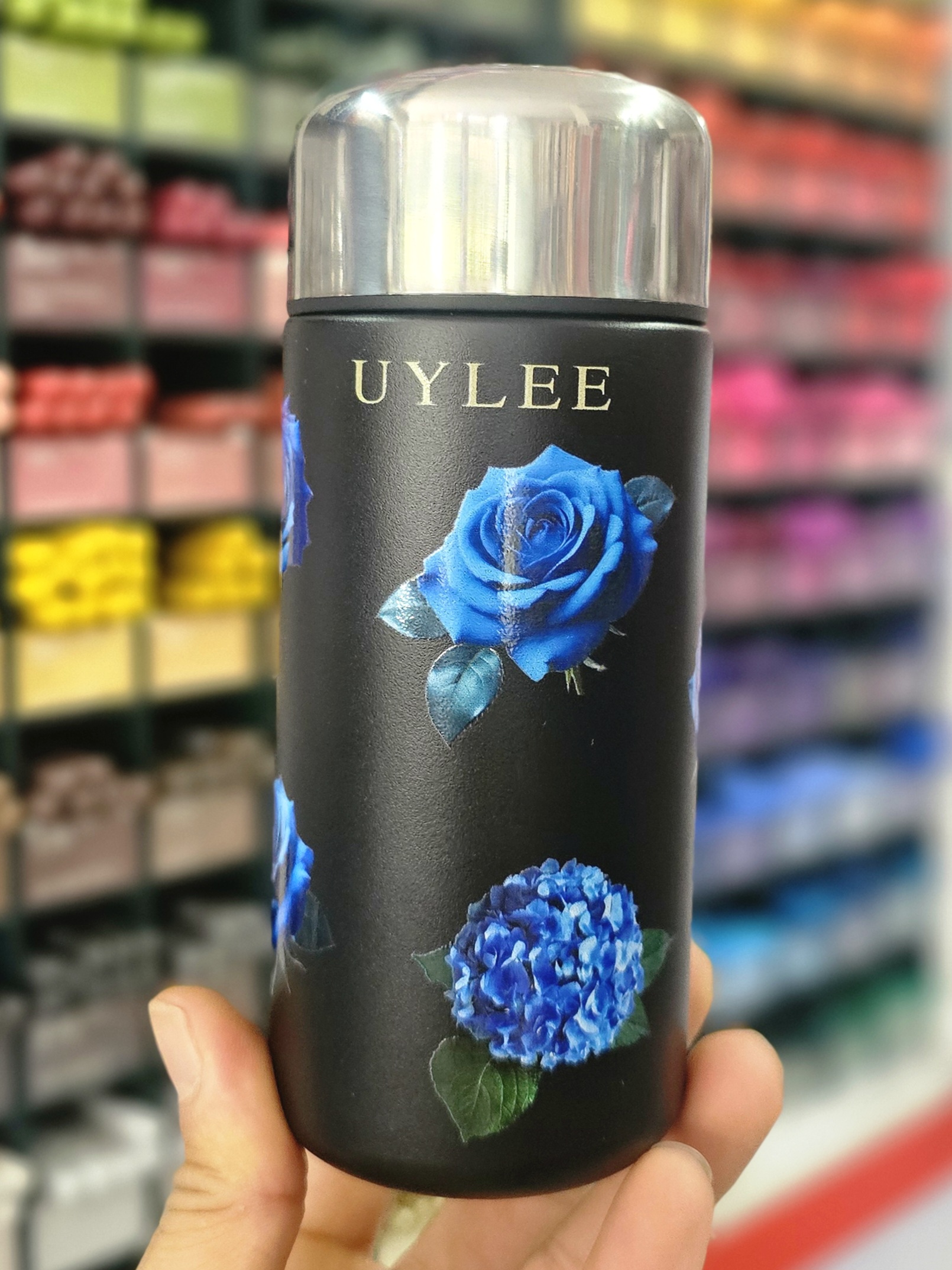 تراول ماگ ۲۸۰میل گلدار UYLEE