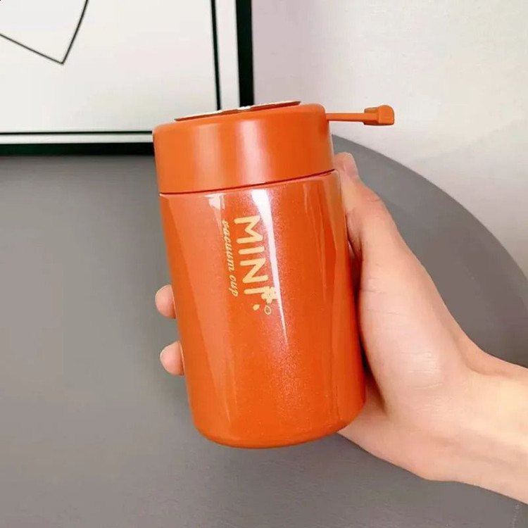 مینی فلاسک / تراول ماگ درب پیچی MINI بند کشویی