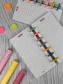دفترچه تودولیست to do list دکمه ای فانتزی