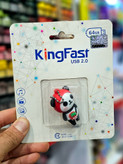 فلش مموری کینگ فست ۶۴ گیگ king fast طرح قلمبه و پاندا