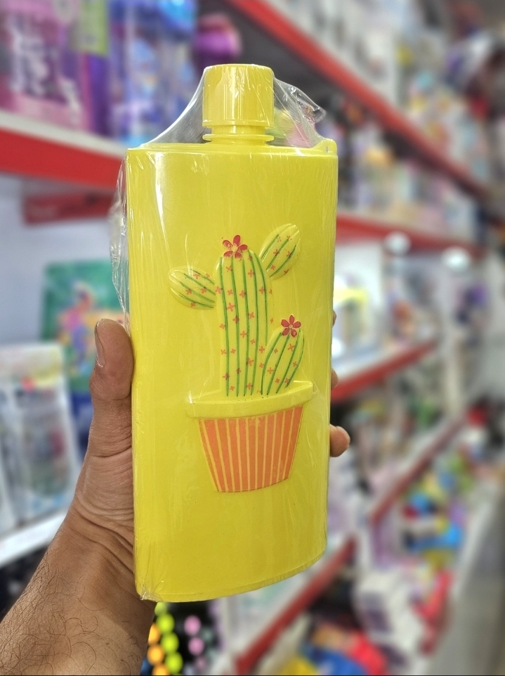 قمقمه درب پیچی طرح کاکتوس
